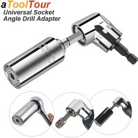 Universal Socket Sleeve Grip Ratchet Wrench Angle Drill Adapter Driver Extension Muti Tool Attachement Screwdriver Bit Holder