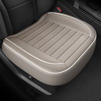 1Pcs PU Leather Car Universal Seat Cover Interior Auto Seat Kits Cushion Four Seasons Protector Mat Front Rear Rows Accessories