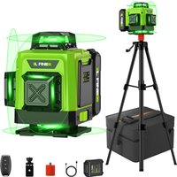 Laser Level Self-Leveling Horizontal Vertical Cross 16-line Green Light Nivel Laser Rechargeable Home Improvement Tools 09