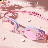 Swim Goggles, Swimming Goggles Anti Fog UV Protection No Leaking for Adult, Men, Women, Youth
