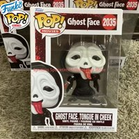 Funko Pop! Cover Scream Series 2 Ghost Face Metallic MT #2036, Retro VHS Style Action Figure for Boys Girls Gift Collectible