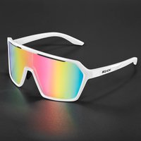 SCVCN Pink Hiking Eyewear Cycling Glasses Bike Sunglasses for Men Photochromic Women Mountain Bicycle Cycle Goggles UV400 MTB