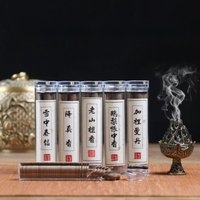 42pcs/box Natural Sandalwood Incense Not Include Sticky Powder Lavender Fragrance Portable Sents for Home Special Shape Incenses