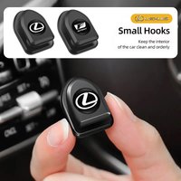 2Pcs Car Mini Storage Hook Holder Clip Valve Cap For Lexus F SPORT ES RX NX LS IS UX LM LX GX LC RZ GS IS250 IS300 RX350 ES300
