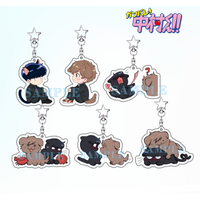 Anime go for it nakamura kun!Puppy Kemono 6~7CM High Transparency Double-Sided Printed Acrylic keychain Desktop ornaments Gifts