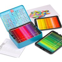 Professional 120 Colored Pencils Set for Adult Artists Coloring Drawing Pencils for Coloring Books Journals, Art Supplies