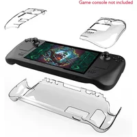 Portable Storage Bag + Crystal Shell + Tempered Glass + Dock Stand + Silicone Case for Steam Deck Accessories