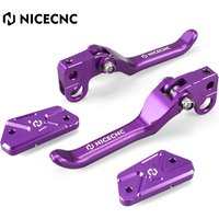 AliExpress NICECNC For Surron Light Bee X S L1E Electric Dirt Bike 2017-2025 Brake Levers & Brake Reservoir Covers For Segway X160 X260