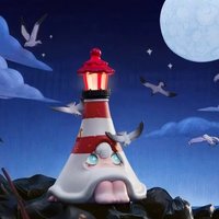 POP MART 1001MOONS Where's The Elephant Slide Series Blind Box Mystery Box Toys Kawaii Ornaments Figurines Home Decor Desktop