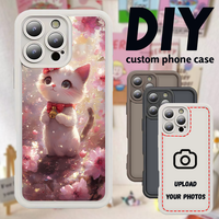 For iPhone 17 16 15 14 13 12 11 E Pro Max Mini Air SE 2020 2022 XS XR 7 8 Plus DIY Photo Customization Matte Phone Soft Case