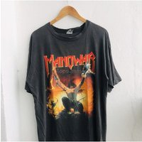 Grab It !! Vintage Manowar Agony Ecstasy 1994 Tour American Heavy Metal Band T Shirt