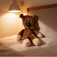 27cm Fun Mr Bean Teddy Bear Plush Toy Stuffed Animals Cute Coffee Bear Baby Stuffed Doll Mini Pillow Decor Soft Children Birthda