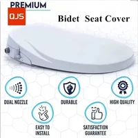 Bidet Washing Toilet Lid Cover, Non-electrical Flushing Toilet Seat Cover with Female Washing Buttocks,Universel Wc Seat Lid