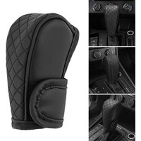 Non-Slip Car Shift Handle Cover Wear-resistant Adjustable Shift Knob Cover Delicate Leather Car Interior Accessories for Car