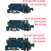 1pcs USB Charging Port Charger Base Connector For Samsung Galaxy A23 4G SM-A235F A23 5G SM-A236B SM-A236U A24 4G SM-A245F A245M