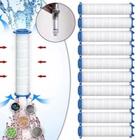 10PC Shower Head Water Filter Replacement Cartridge 24x115mm For Bathroom Shower Water Cleaner Tool Water Purification Cartridge