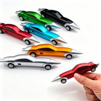 Novelty Sports Car Model Ballpoint Pen Bright Candy Color Writing Tool Desk Decor For Office Daily Use And Festival Gift Giving