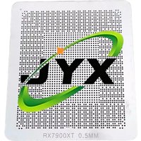 Direct heating 90*90 RX7900XT 215-145000146 RTX7900XT 215-145000156 0.5mm BGA stencil