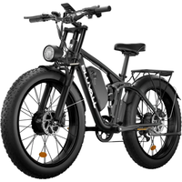 AliExpress E-bike BLUVALL V1 2000W Dual Motor 52V22.4AH Battery Hydraulic Brake Electric Bike 26 Inch Fat Tire All Terrain Electric Bicycle