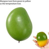 Premium PU Foam Soft Fruit Squishies Strawberry Mango Shape Slow Rebound Decompression Toy For Anxiety Relief Office Desk Decor