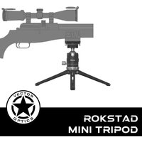 Vector Optics RokStad FLA Tabletop Mini Tripod With Ball Head Kit Max 15kg 33lbs Full CNC Made,1/4" Adapter For Benchrest&Video