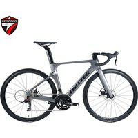 Racing Bicycle Disc Brake Road Vehicle Carbon Fiber Inner Wiring Frame 22 Variable Speed Wind Breaking Racing Electric Bicycle