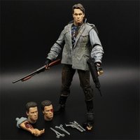 NECA Terminator T800 Arnold Police Version T1000 Skeleton Collectible Action Figure Model Toy for Ages 8 And above
