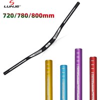 Mountain Bike Handlebar 31.8mm Bicycle Riser Bar 720/780/800mm Aluminum Alloy Handle MTB Downhill Horizontal Cycling Parts