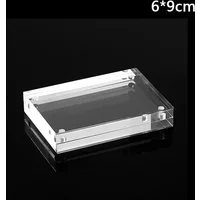 Christmas Gift Acrylic Clear Photo Frame Creative Picture Frame Bedroom Deck Decor 55x82mm 60x90mm 75x105mm 100 x150mm