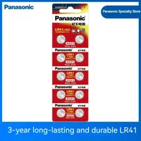 Panasonic 192 LR41 AG3 SR41 392 392A 384 L736 1.5V Alkaline Button Coin Cell Battery For Toy Calculator Scale Clock Watch