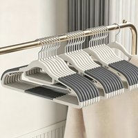 10PCS Clothes Hanger Plastic Household Clothes Hanger Multifunctional On Marking Anti Slip Hanger Clothing Rack Drying Rack TMZ
