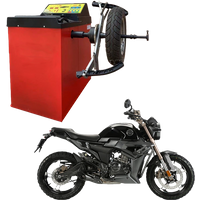 Motorcycle and Car Tire Changer & Wheel Balancer Combo with Motorcycle Fixtures Tyre Changing and Balancing Machine SB96