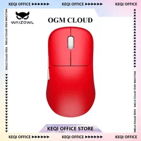 WAIZOWL OGM Cloud Gaming Mouse 3-mode Paw3395 Sensor Gamer Mouse Lightweight Customized Wireless Mice PC Office Desktop Gifts