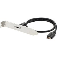 10Gbps USB 3.1 Front Panel Header Type E Male To Type C Female Expansion Adapter Motherboard Extension Cable with Baffle