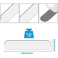 NEW 10/20/30Pcs Golf Weighted Lead Tape Adhesive Lead Tape Strips Add Weight For Golf Club Tennis Racket Pickball Racket