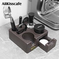 AliKisscafe Coffee Tamper Station Portafilter Holder 51mm 54mm 57mm 58mm For Delonghi Breville Espresso Accessories Barista Tool