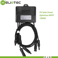Heliotec 1600W PV Power Optimizer MPPT 12V-75V Input Ip68 Real-time Solar Panel Monitoring Voltage-Limiting Anti-Hotspot