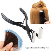 Boymia Tape Hair Glue Remover With Pro Tape Extensions Press Plier No Battery USB Plug In Working Tape In Hair Remover Tools