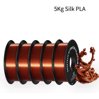 GEEETECH 5 kg 3D-Seiden-PLA-Filament, 1,75 mm Spulendraht für 3D-Druckermaterial, Sicherheit, Vakuumverpackung, Sonderfarbe