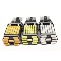 2PCS T15 Super Bright Turn Signal Light W16W 921 912 T16 T10 902 LED Bulbs 45 SMD 4014 Replace for Car Reversing Light White