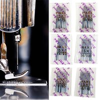Sewing Machine Needles Universal Regular Point For All Major Brands 10/50/100Pcs Sizes HAX1 65/9 75/11 80/12 90/14 100/16 110/18