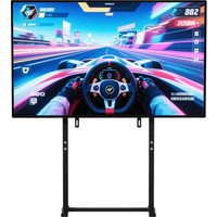 Unho – mobilny stojak na telewizor, montowany bez wiercenia, z regulacją wysokości, przeznaczony do ekranów LED i LCD o przekątnej 32–85 cali, standard VESA 600x400 mm, maksymalne obciążenie 40 kg,