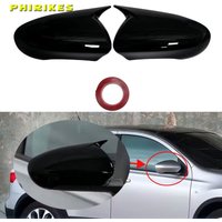 Left/Right Wing Mirror Cover Replacement For Nissan Qashqai J10 2007-2014 Side Door Rearview Mirror Cover Car Accessories
