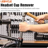 LEBYCLE Bicycle Headset Remover Tool Bike Press-in Centre Shaft Removal Tool For Bike PF30 BB30 Crank Install Repair Tools