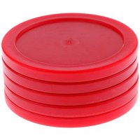 Plastic Air Hockey Puck 5 Pack Lightweight Replacement Discs for Small or Large Table Game for Air Hockey Table