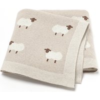 Cute Sheep Print Muslin Newborn Baby Boys & Girls Crib Blankets Swaddle Wraps Organic Cotton Infant Security Blanket For 0-24 M