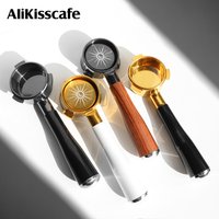 AliKisscafe 54mm Coffee Bottomless Portafilter Naked for Breville Sage 870 878 879 Espresso Machine Accessories Barista Tools