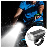 AliExpress NONE LED Bicycle Front Light Super Bright Bicycle Light Waterproof Bike Flashlight 3 Level Dimmable Bike Safety Lamp for Night Riding