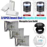 Mosquito Lure Refill Long Lasting 450 Hour Insect Bait Non-Toxic Odorless Mosquito Attractant for Mosquito Trap Bug Zapper