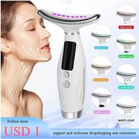 2026 Color High-Frequency Portable Facial Massager, Unscented Home Spa Massager for Skin Tightening and Relaxation Rechargeable